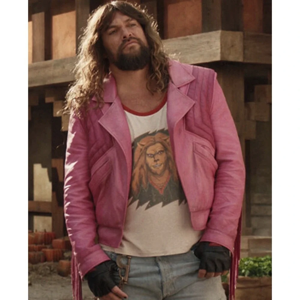 Garret Garrison Minecraft Movie Halloween Costume pink JACKET Adult S/M 38-40‎ - Picture 6 of 9